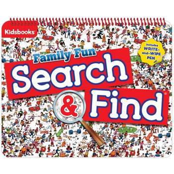 Family Fun Search & Find - by  Kidsbooks Publishing (Spiral Bound)