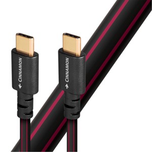 AudioQuest Cinnamon USB-C High-Definition Digital Audio Cable - Each (4.92 ft.) - 1 of 3