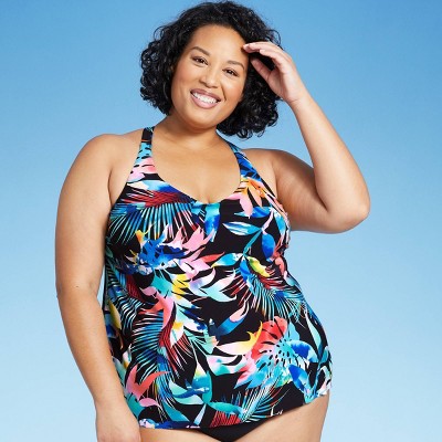 ladies plus size swimwear
