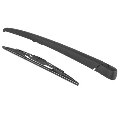 X-Autohaux Plastic Rubber for 04-13 Hyundai Tucson Hyundai JM Windshield Wipers 12" Black