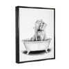 Stupell Industries Elephant In A Tub Funny Animal Bathroom Drawing - 3 of 4