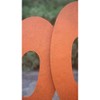 Halloween Boo Yard Stakes – Set of Painted Metal Decorations by Kalalou - 3 of 3