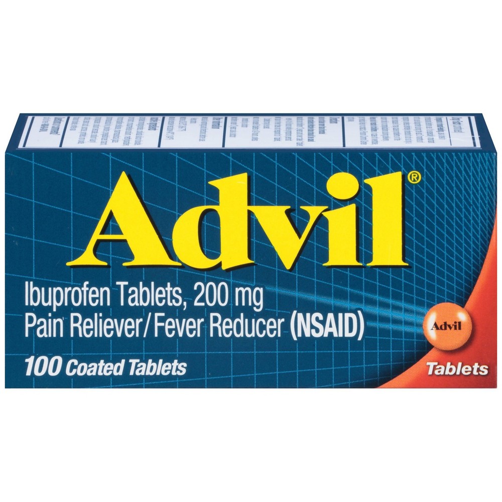 UPC 305730150408 product image for Advil Pain Reliever/Fever Reducer Tablets - Ibuprofen (NSAID) - 100ct | upcitemdb.com