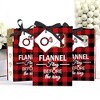 Big Dot of Happiness Flannel Fling Before the Ring - Buffalo Plaid Bachelorette Party Favor Boxes - Set of 12 - 3 of 4