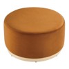 Modway Tilden Large 29 in. Round Performance Velvet Upholstered Ottoman - 2 of 4