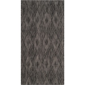 Courtyard CY8522 UV & Stain Resistant Non-Shedding Power Loomed Indoor/Outdoor Rugs - Safavieh - 1 of 4