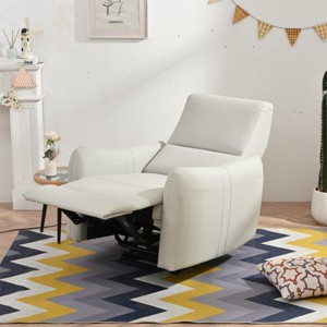 Electric Wall Hugger Recliners Wall Hugger Recliner Chair Small Spaces Wall Away Recliner,Power Recliner Chairrecliner With USB Port-Cuddlewood - 1 of 4