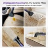 SUGIFT Portable Steam & Hot Water Carpet Cleaner with Dual Water Tanks, 20KPa Suction Power, 2 Cleaning Tools & Long Hose - 3 of 4