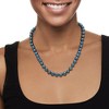 Ross-Simons 8.5-9.5mm Black Cultured Pearl Necklace With Sterling Silver - 2 of 3