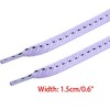 INSPIRE CHIC Wide Flat Colorful Shoelaces 1 Pair - 3 of 4