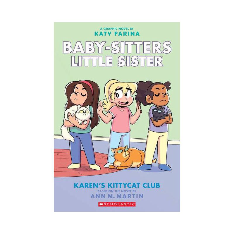 Karen&#39;s Kittycat Club (Baby-Sitters Little Sister Graphic Novel #4) (Adapted Edition) - by Ann M Martin (Paperback), 1 of 4