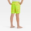 Boys' Shark Printed Swim Shorts - Cat & Jack™ - image 2 of 3