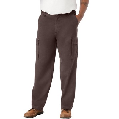 Boulder Creek by KingSize Men's Big & Tall Renegade Side-Elastic Waist Cargo Pants