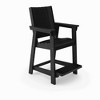 NicBex Outdoor Dining Chair,American Traditional Patio Dining Chairs with Weather Resistant Frame,28 inch Chairs Suitable for Patio,Garden,Black - 3 of 4