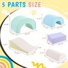 5-Piece Kids Climbing Toys for Toddlers, Foam Climbing Blocks for Babies, Kids Crawling and Climbing Indoor Active Play Structure - 4 of 4