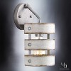 Urban Ambiance Luxury Modern Farmhouse Bath / Wall Light,  12"H x 6"W,  Galvanized Steel Finish, UHP2481 - 3 of 4