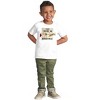 Let There Be Christmas Modern Art Toddler Baby Graphic T Shirt Brisco Brands - 3 of 4