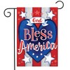 Briarwood Lane God Bless America Heart Patriotic Garden Flag - 2 of 4