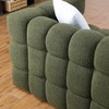 84.3" x 35.83"3-Seater Sofa with Plush Multi-Density Foam Cushions, Two Pillows and Olive Green Color - 4 of 4