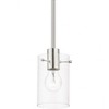 Livex Lighting Munich 1 - Light Pendant in  Brushed Nickel - 3 of 4