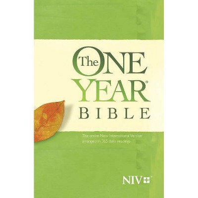 One Year Bible-NIV - (Paperback)