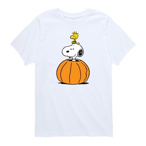 Boys' - Peanuts - Snoopy Woodstock Pumpkin - 1 of 4