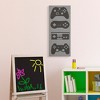 Stupell Industries Video Game Controller Shapes Distressed Vintage Grey - 2 of 4