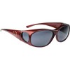 Jonathan Paul Fitovers Allure Extra X-Large XL Unisex Designer Fitover Sunglasses Wear Over Rx/Presciption Eyeglasses - 2 of 3