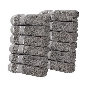 Cotton Heavyweight Ultra-Plush Luxury Towel Set by Blue Nile Mills - 1 of 4