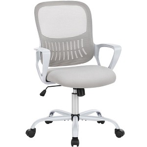 DOMETOUR Ergonomic Office Home Desk Mesh Fixed Armrest - 1 of 4