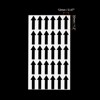 Unique Bargains PVC Waterproof Removable Self-Adhesive Floor Marking Arrow Sticker 450 Pcs - 2 of 4
