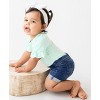 RuffleButts Toddler Girls' Stretch Denim Shorts - 4 of 4