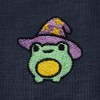 Dalix Sorcerer Frog Embroidered Cotton Relaxed Short Sleeve Tee T Shirt Womens - 4 of 4