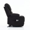 GDFStudio Naya Modern Remote-Controlled Heating and Massage Assistive Upholstered Recliner Chair - 4 of 4