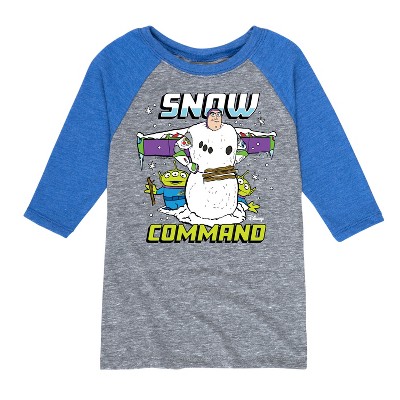 Boys' - Disney - Snow Command Raglan Graphic T-Shirt