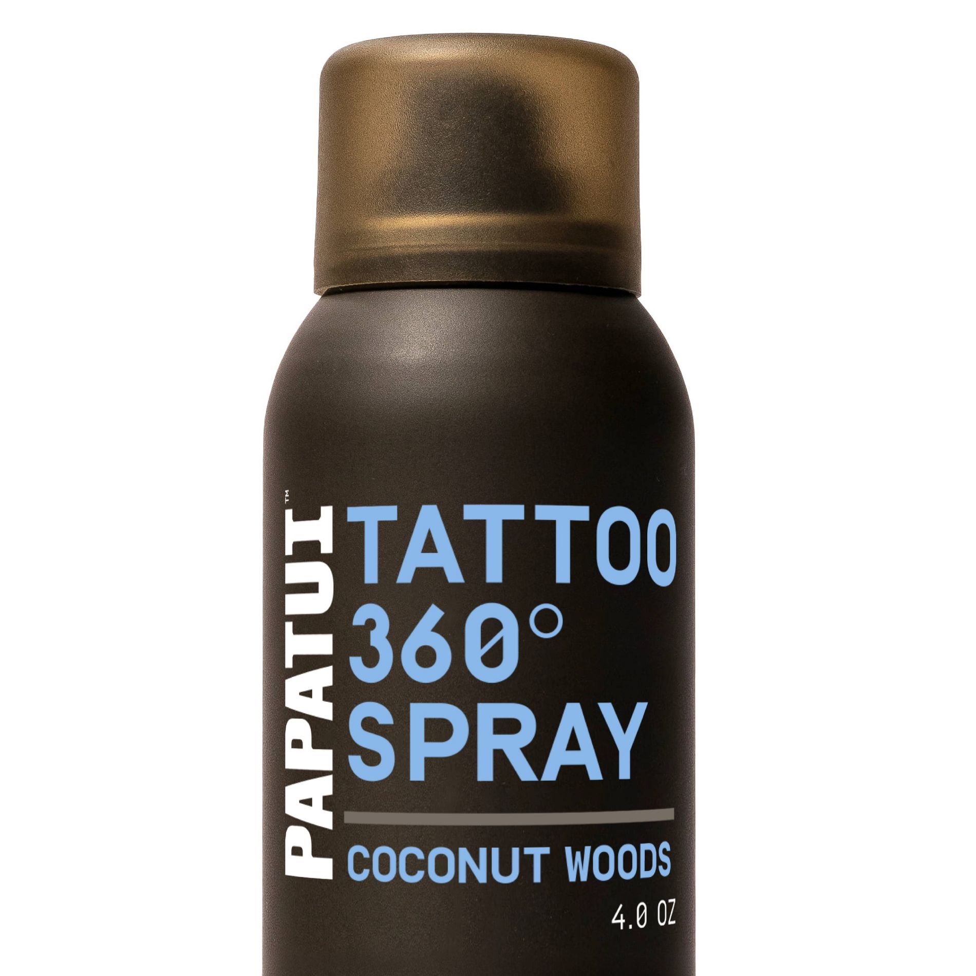Papatui Paraben-Free Protect and Brighten Vitamin E Tattoo Spray - Coconut Woods - 4oz
