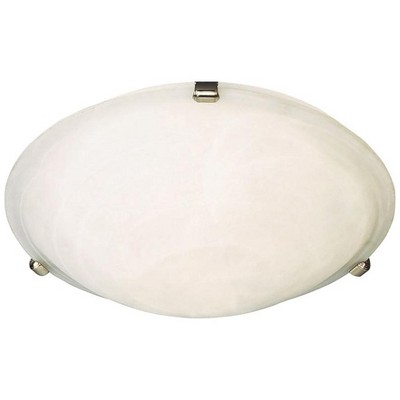 Maxim Lighting Malaga 3 - Light Flush Mount in  Satin Nickel