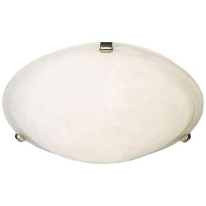 Maxim Lighting Malaga 3 - Light Flush Mount in  Satin Nickel - 1 of 1