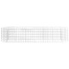 VidaXL Gabion Raised Bed Galvanized Iron 102.4 in.x19.7 in.x19.7 in. - 4 of 4