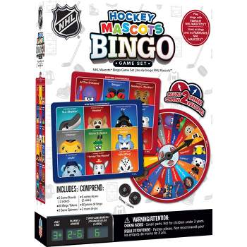 MasterPieces Kids' Games -  NHL Mascots Bingo Game - Kids Laugh & Learn!