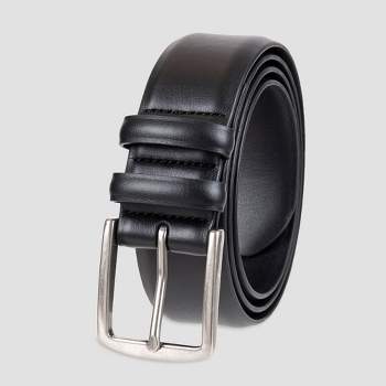 Men's Leather Belt - Goodfellow & Co™ Black M