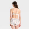 Women's Woven Bralette & Short Undergarment Set - Colsie™ - 2 of 4