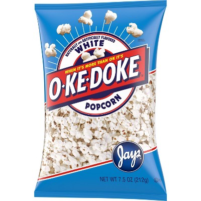 O-Ke-Doke Popcorn White Popcorn - 7.5oz