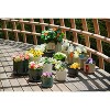 SpassWay 10" Dia Outdoor Indoor Ceramic Planter Pot Decorative Planter with Drainage Hole Patio Flower Pot - 3 of 4