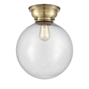Beacon - 1 Light Flush Mount In Industrial Style-13.15 Inches Tall and 12 Inches Wide - 1 of 1