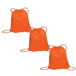 Port Authority Basic Drawstring Backpack (3 Pack) - 1 of 4
