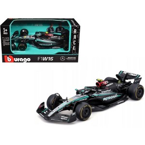 Mercedes-AMG F1 W15 E Performance #44 Lewis Hamilton "Petronas" F1 World Championship (2024) 1/43 Diecast Model Car by Bburago - 1 of 4