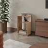 Vynxaria Contemporary Accent Table - Stylish? Side Table for Living Room & Bedroom - 4 of 4
