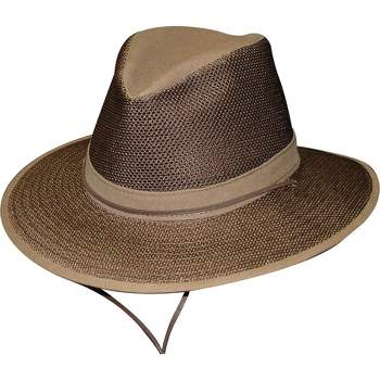 Henschel Men's Polycotton Packable Mesh Breezer Safari Hat