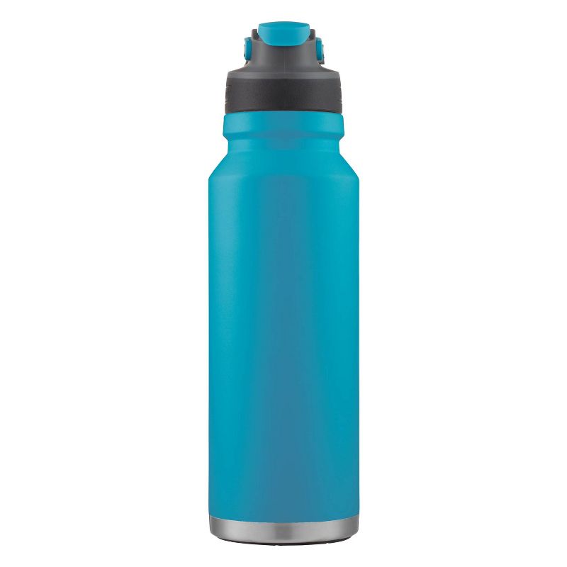 Coleman 40oz Stainless Steel Free Flow Vacuum Insulated Water Bottle with Leakproof Lid - Caribbean Sea, 4 of 6
